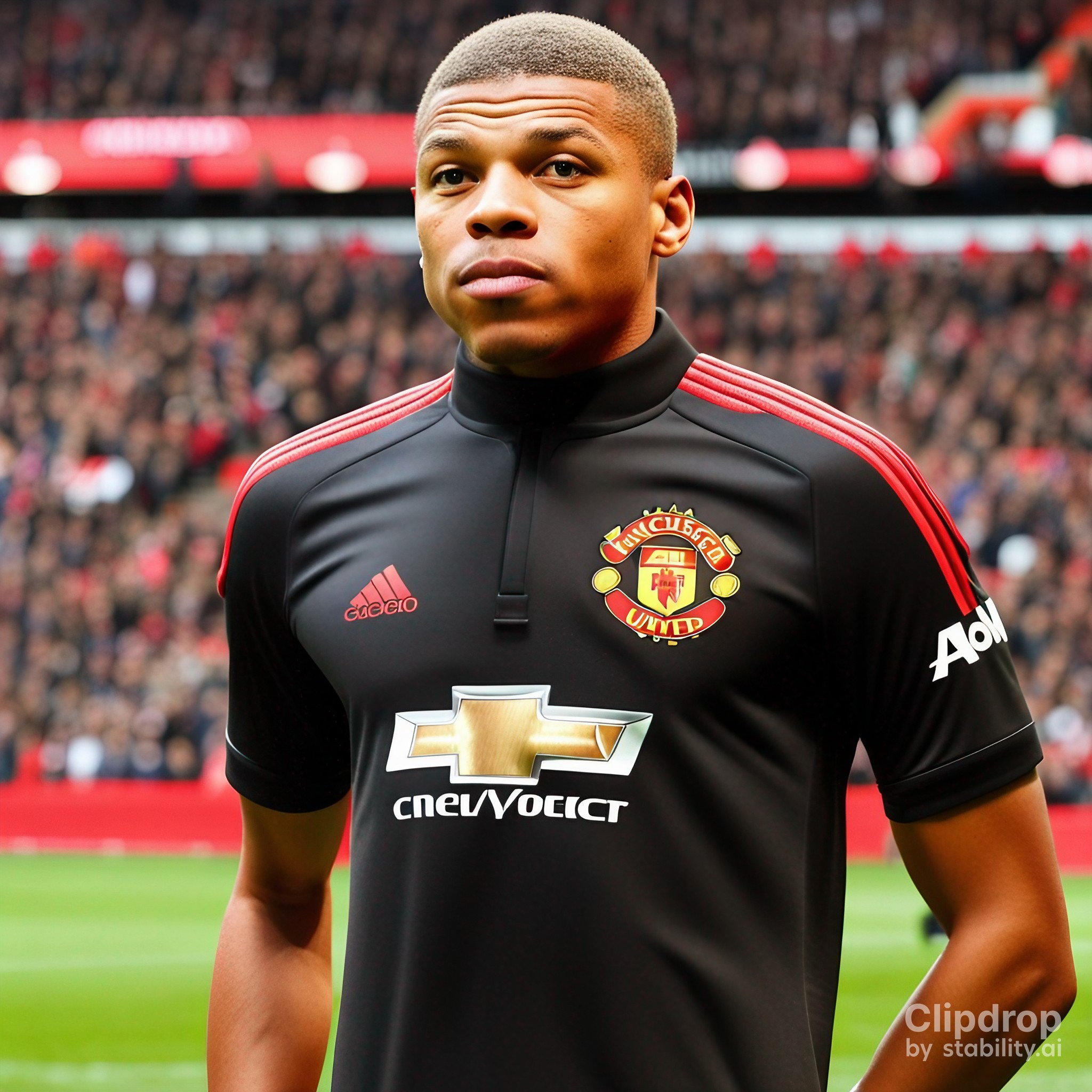 You are currently viewing Mbappe in man utd shirt