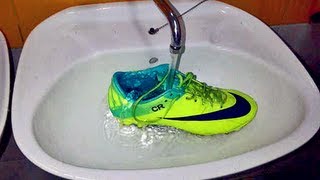 Clean Soccer Cleats that Stink